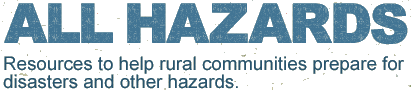 All Hazards : An online portal of resources for rural communities